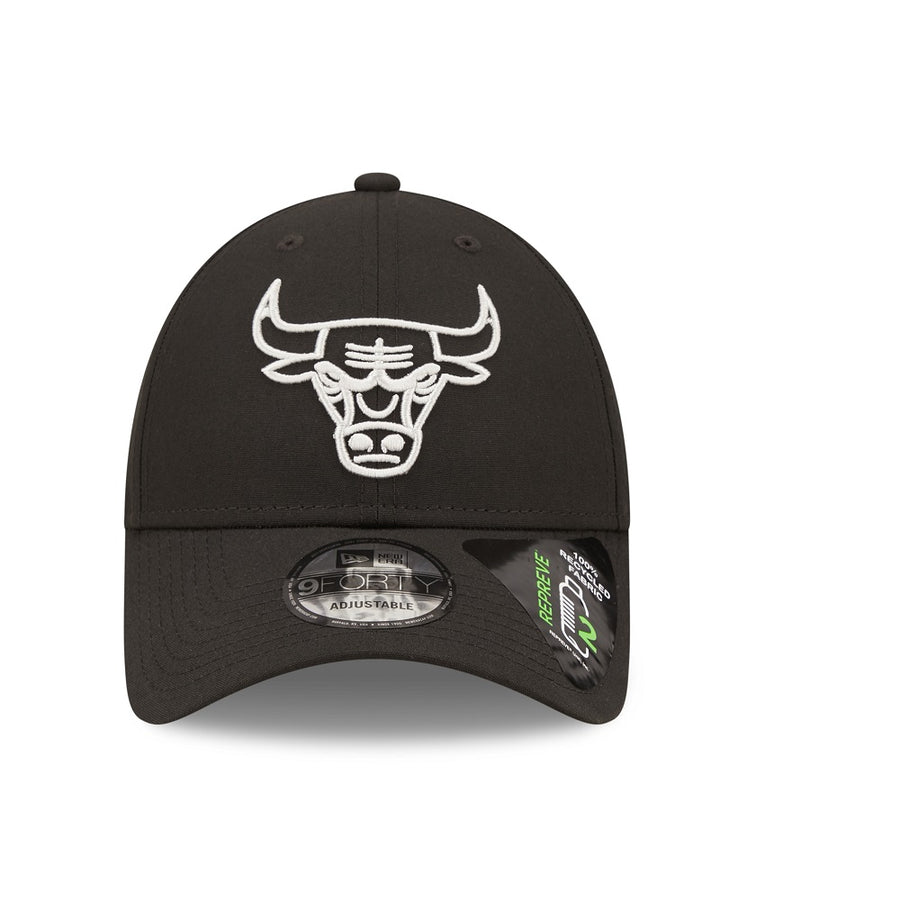 Chicago Bulls 9FORTY Repreve Monochrome Black Cap
