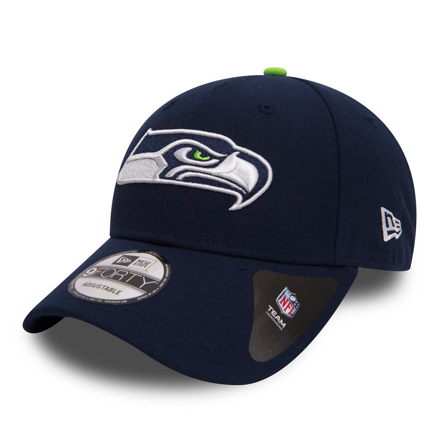 Seattle Seahawks 9FORTY NFL The League Navy/White Cap