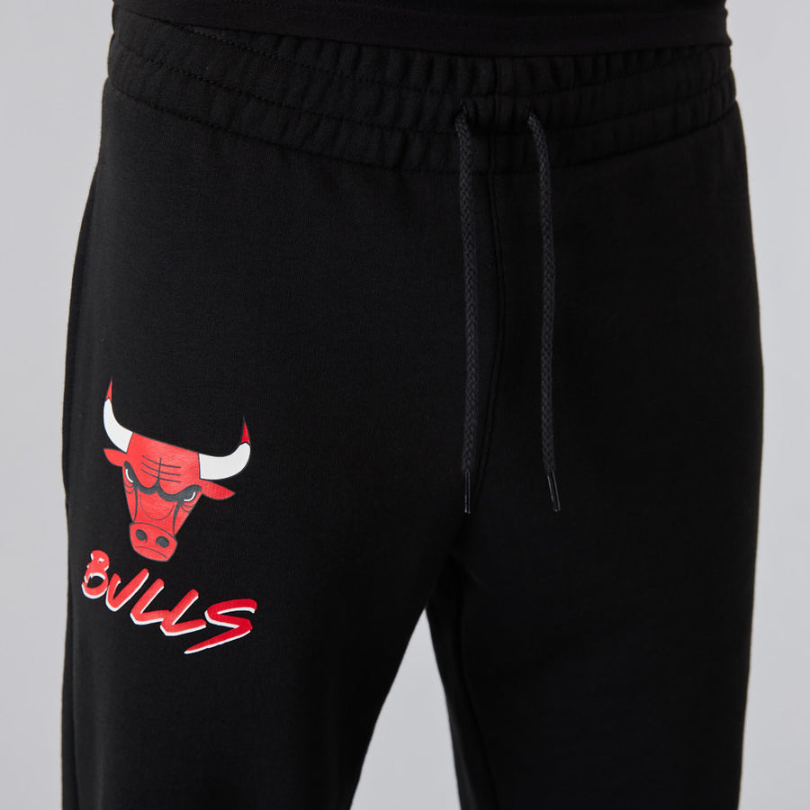 New Era NBA Script Black Jogger