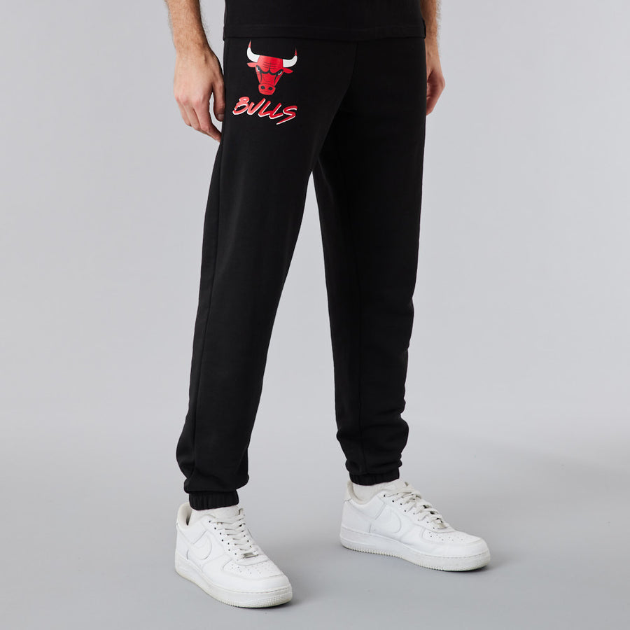 New Era NBA Script Black Jogger