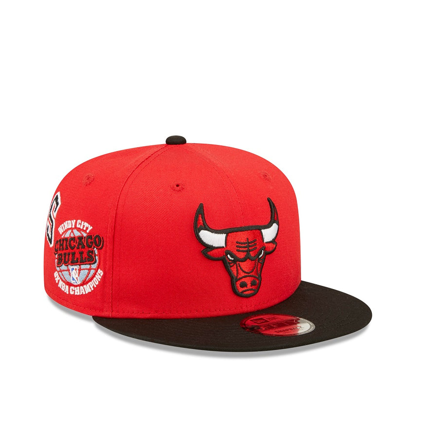 Caps New Era Chicago Bulls Crown Patches 9FIFTY Optic White