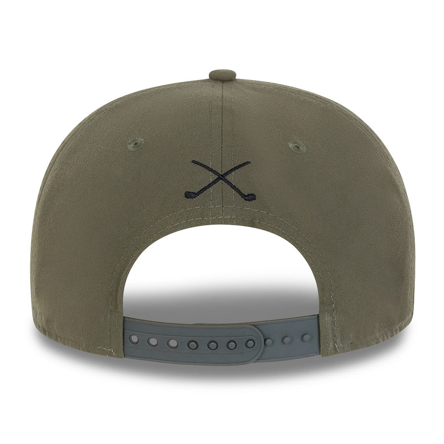 New Era 9FIFTY Golf Stretch Snap Repreve Olive Cap