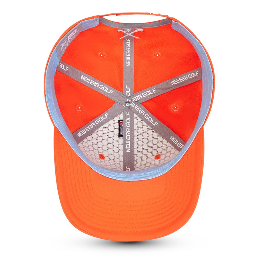 New Era Golf 9FIFTY Stretch Snap Poly Orange Cap