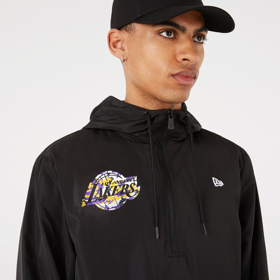 Black hotsell lakers windbreaker