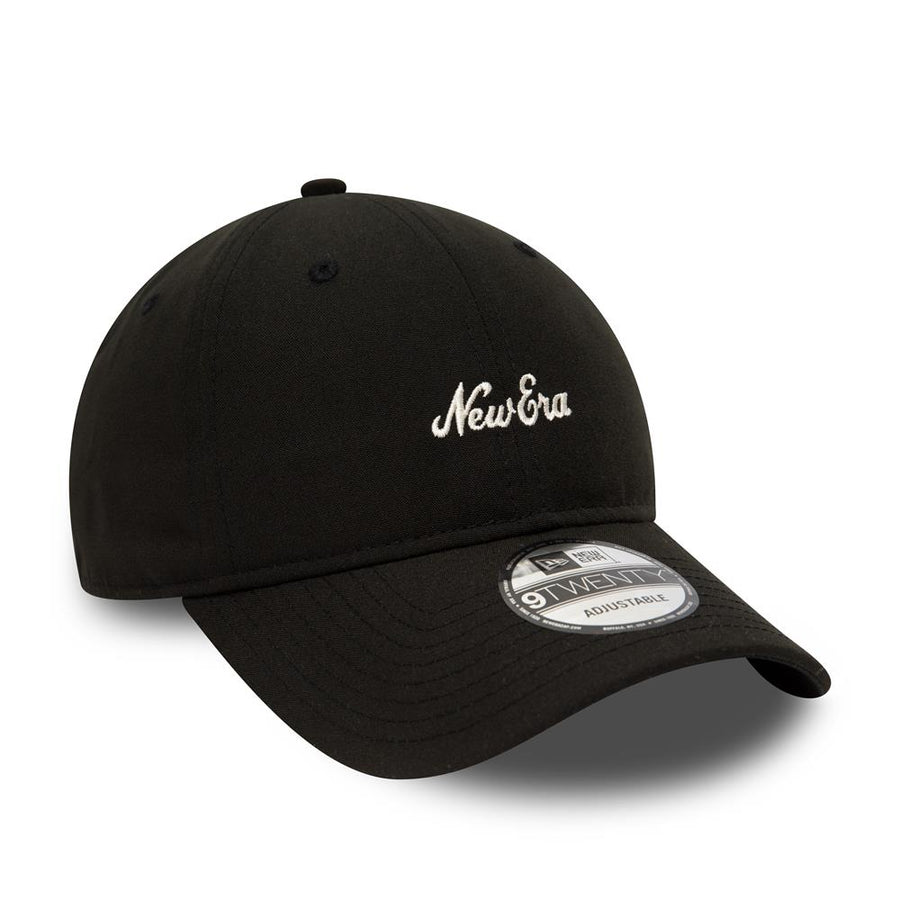 New Era 9TWENTY Heritage Script Black Cap