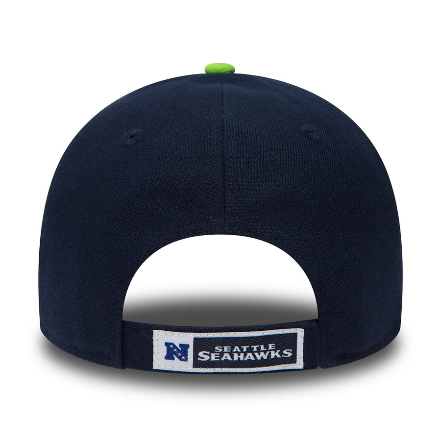 Seattle Seahawks 9FORTY NFL The League Navy/White Cap