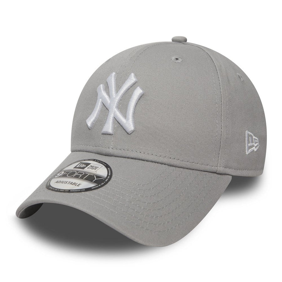 New York Yankees 9FORTY League Basic Grey/White Cap