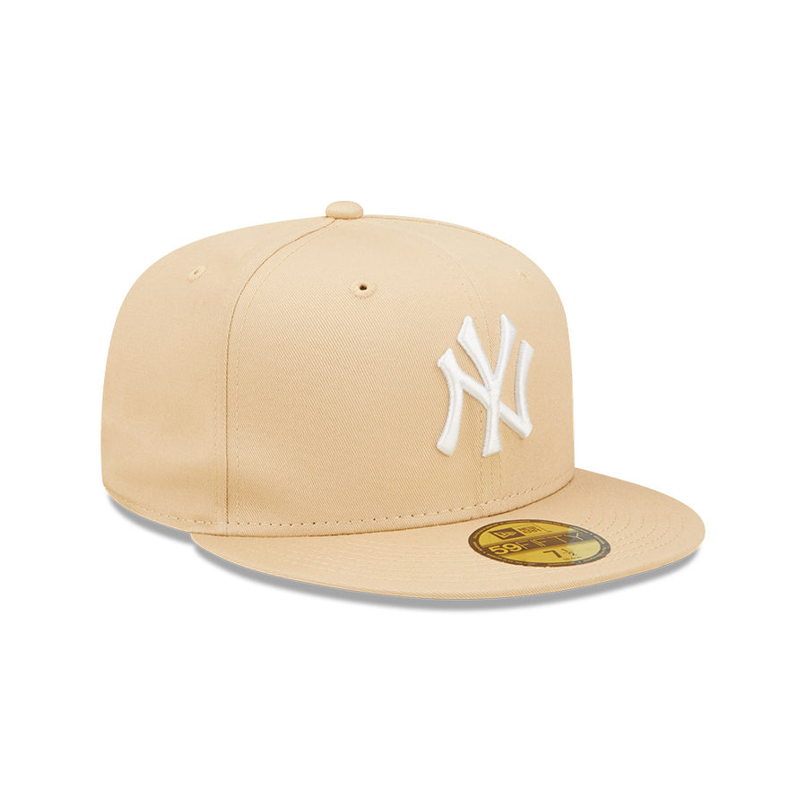 New York Yankees 59FIFTY League Essential Oatmeal Cap