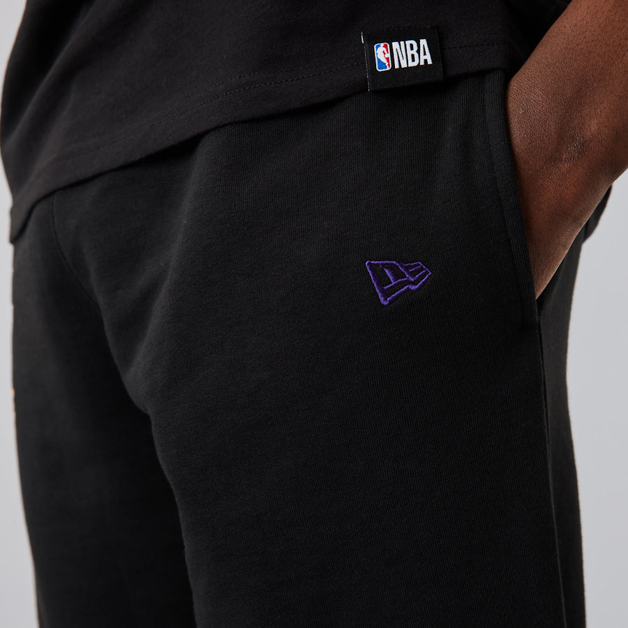 New Era NBA Script Black Jogger