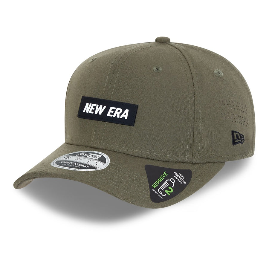 New Era 9FIFTY Golf Stretch Snap Repreve Olive Cap