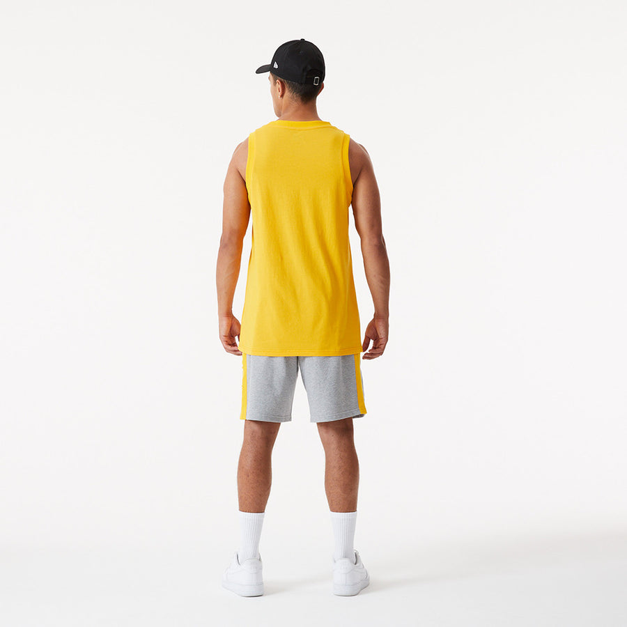 Los Angeles Lakers NBA Side Panel Grey Short